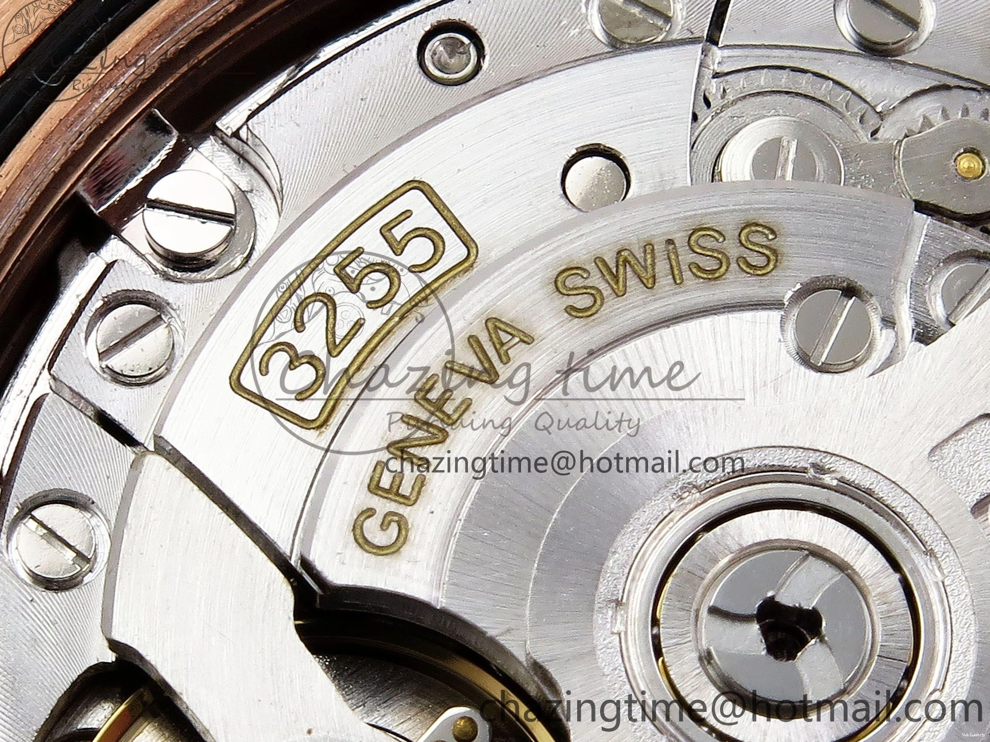 President Date JDF Stick Dial on V3 Steel 904L Bracelet Weight) RG Day (Gain 40 RG VR3255 0116